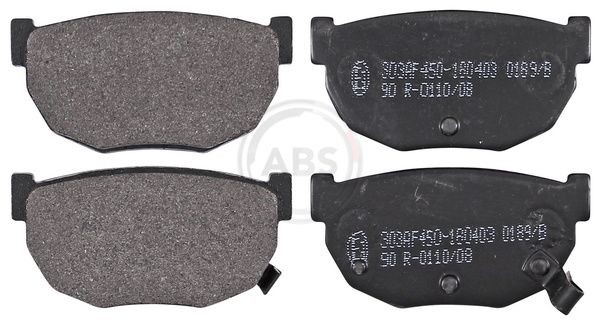 A.B.S. 36586 Brake pad set with acoustic wear warning