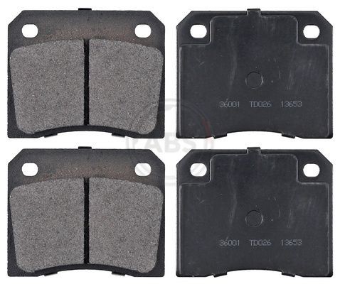 Great value for money - A.B.S. Brake pad set 36001
