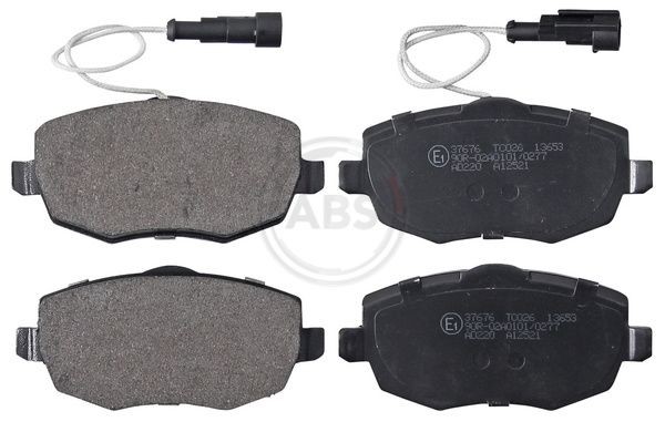 A.B.S. 37676 Brake pad set with integrated wear sensor