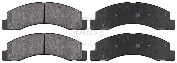 Buy Brake pad set A.B.S. 38756 - Brakes parts FORD USA F-350 Super Duty Extended Cab Pickup online