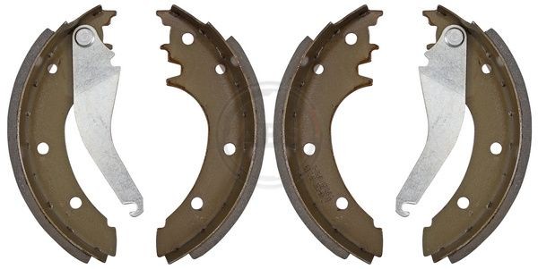 Original 8958 A.B.S. Drum brake shoe support pads PORSCHE