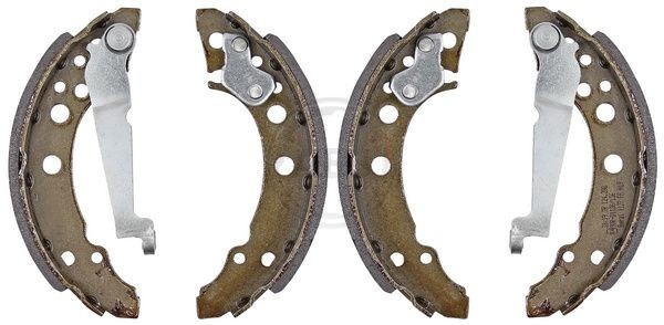 Drum brake shoe support pads A.B.S. 180 x 31 mm - 9343