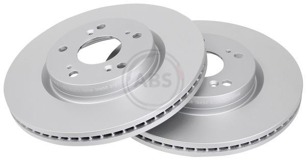 A.B.S. Brake disc kit rear and front HONDA Accord 9 Limousine (CR) new 18310