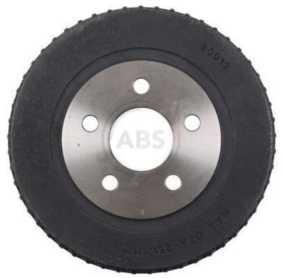 A.B.S. 2535-S FORD USA Brake drum in original quality