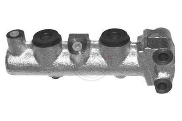 A.B.S. 1443 Brake master cylinder Number of connectors: 2, Cast Iron, 2x M8x1.25