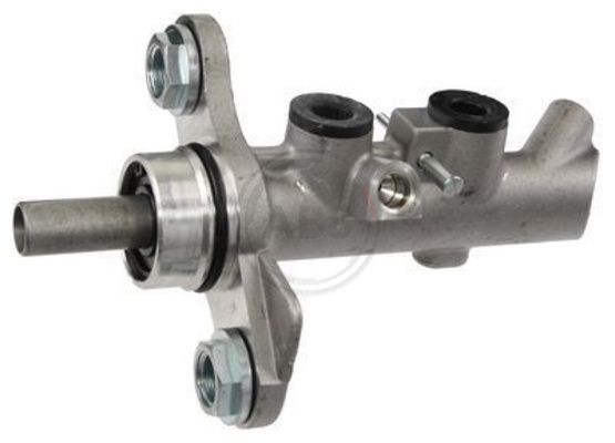 A.B.S. 51898 Brake master cylinder Number of connectors: 2, Aluminium, 2x M12x1.0