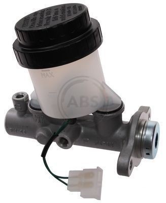 71604 A.B.S. Brake master cylinder NISSAN Number of connectors: 2, Aluminium, 2x M10x1.0