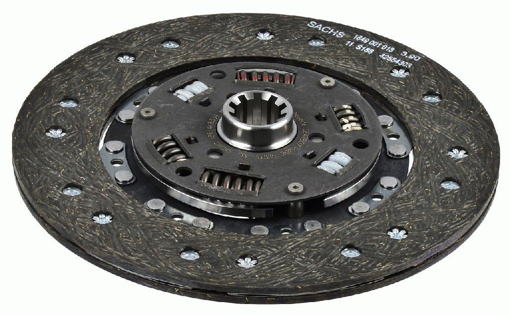 SACHS 1861 448 334 Clutch Disc 240mm, Number of Teeth: 10