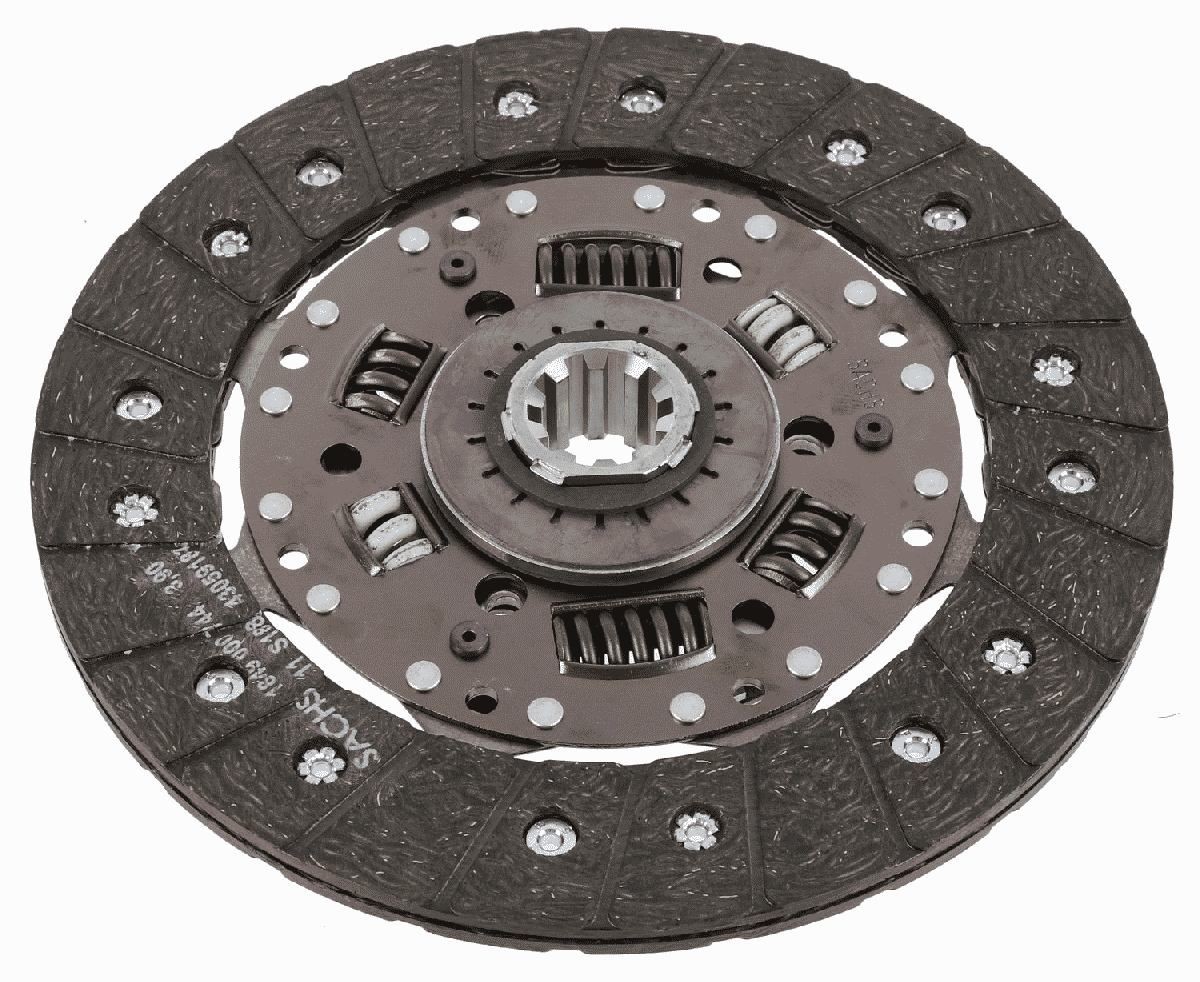 SACHS 1861515336 Clutch Plate 228mm, Number of Teeth: 10
