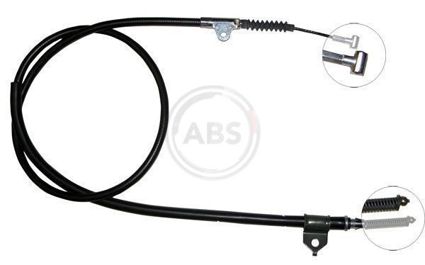 A.B.S. 1637mm, Drum Brake Cable, parking brake K11838 buy