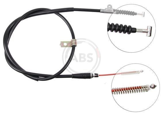 A.B.S. K11847 Hand brake cable 1600mm, Drum Brake