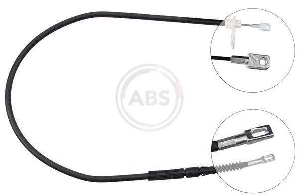 A.B.S. 1008mm, Disc Brake, for left-hand/right-hand drive vehicles Cable, parking brake K17237 buy