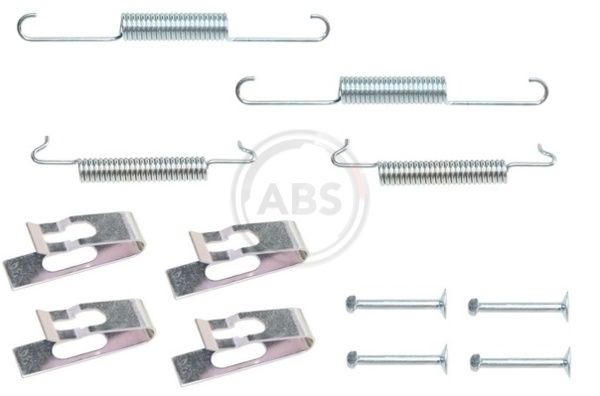 A.B.S. 0027Q JEEP Accessory kit brake shoes in original quality
