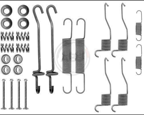Great value for money - A.B.S. Accessory Kit, brake shoes 0639Q