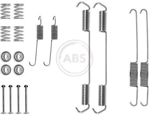 Buy Accessory Kit, brake shoes A.B.S. 0689Q - Repair kit parts Fiat Talento 290 online