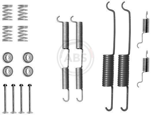 Great value for money - A.B.S. Accessory Kit, brake shoes 0727Q