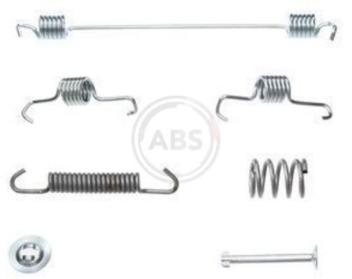 A.B.S. 0819Q Accessory kit, brake shoes Renault Clio 2 1.5 dCi 80 hp Diesel 2002 price