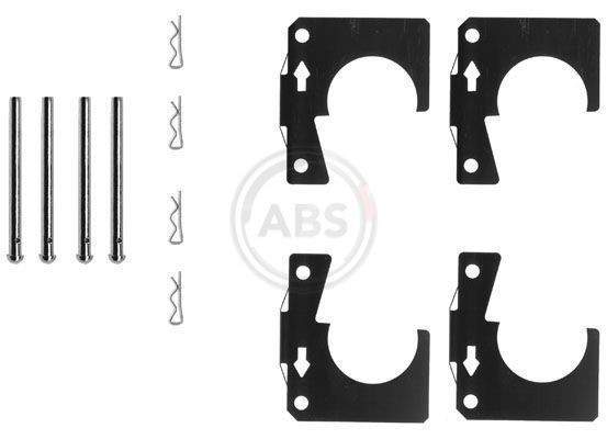 plaquettes de freins ABS 0909q Kit daccessoires 