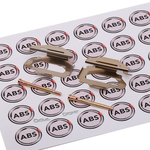 A.B.S. Kit d'accessoires, plaquette de frein à disque FORD,FIAT,PEUGEOT 1141Q 95711410,6521141,6531141 4211141