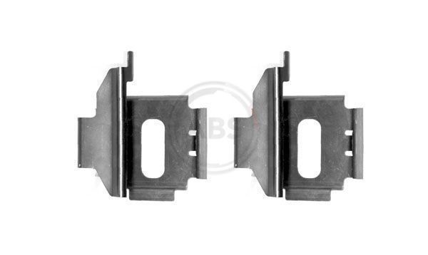 Original A.B.S. Rear brake pad fitting kit 1283Q for MERCEDES-BENZ SPRINTER