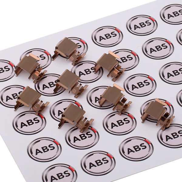 A.B.S. Kit d'accessoires, plaquette de frein à disque VW,AUDI,OPEL 1298Q 7551298