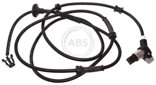 A.B.S. 30296 ABS sensor Passive sensor, 1835mm, 1890mm, black