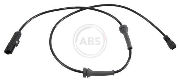 A.B.S. 30333 ABS sensor Active sensor, 825mm, 905mm, black