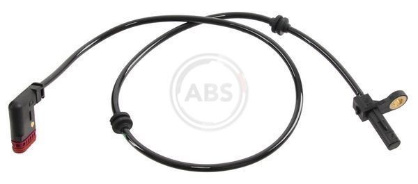 A.B.S. 30350 ABS sensor Active sensor, 690mm, 780mm, 28mm, black