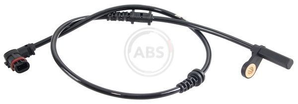 A.B.S. 30431 ABS sensor Active sensor, 641mm, 711mm, 31mm, black