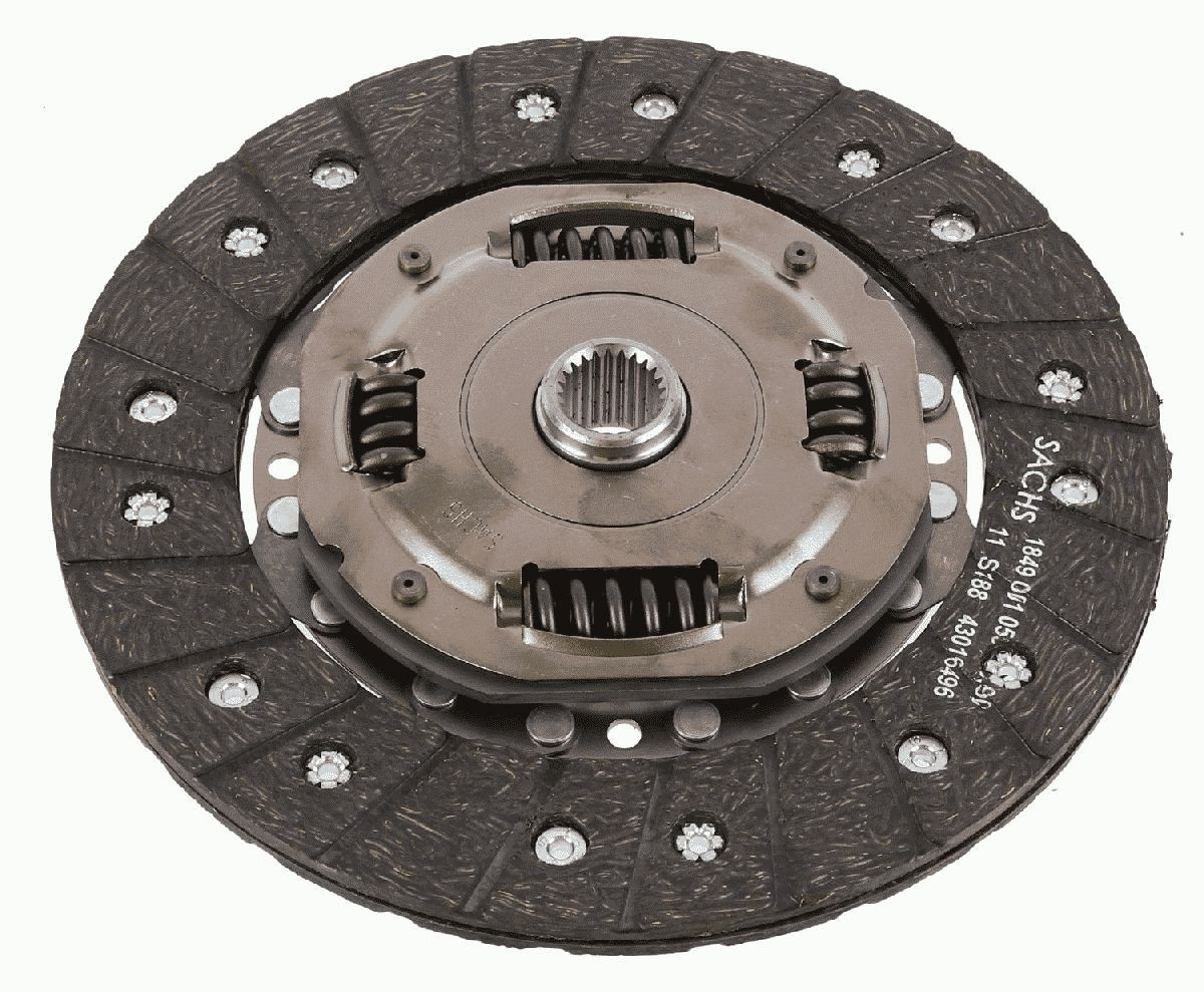 SACHS 1861 602 344 Clutch Disc 215mm, Number of Teeth: 24