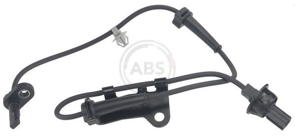 A.B.S. 30826 ABS sensor Active sensor, 590mm, 660mm, 27mm, black