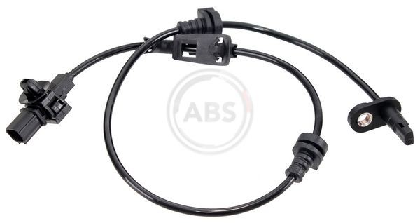 A.B.S. 30840 ABS sensor Active sensor, 605mm, 695mm, 28mm, black