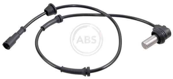 A.B.S. 31080 ABS sensor Passive sensor, 855mm, 955mm, 40mm, black