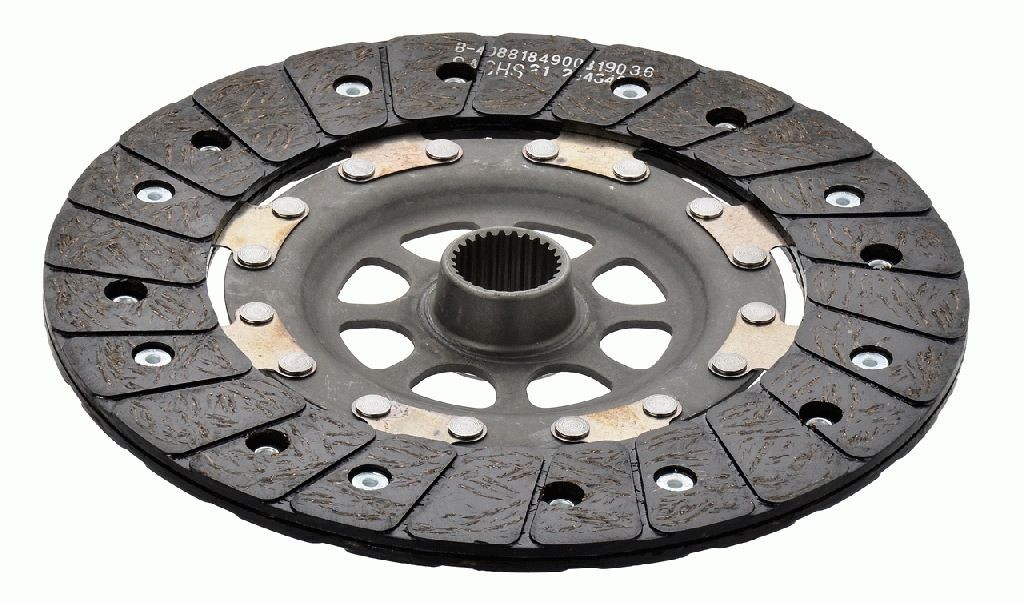 SACHS 1864 528 442 Clutch Disc 240mm, Number of Teeth: 26