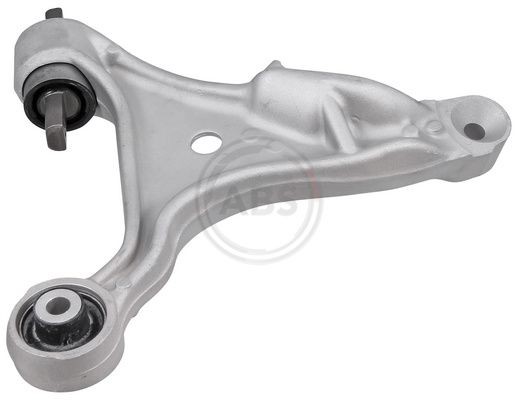 A.B.S. 210591 Suspension arm with rubber mount, without ball joint, Control Arm, Aluminium, Cone Size: 13,7 mm