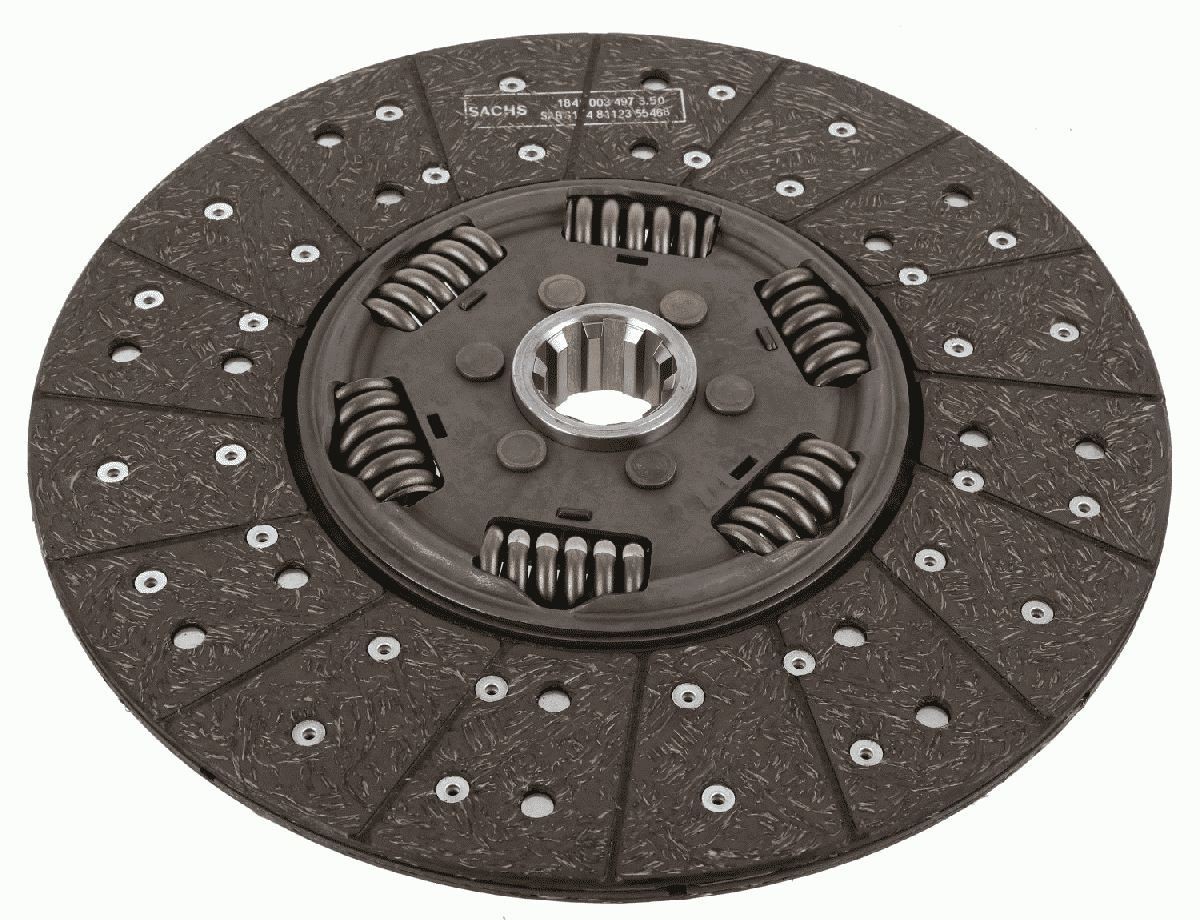 SACHS 1878 001 083 Clutch Disc 350mm, Number of Teeth: 10