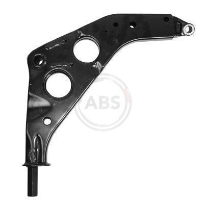 A.B.S. 210745 Suspension arm with rubber mount, without ball joint, Control Arm, Steel, Cone Size: 14,5 mm