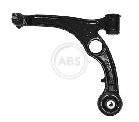 A.B.S. 210624 Suspension arm with ball joint, with rubber mount, Control Arm, Cast Steel, Cone Size: 15,5 mm