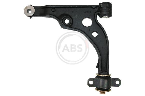 A.B.S. 210126 Suspension arm with rubber mount, without ball joint, Control Arm, Cast Steel, Cone Size: 19,2 mm
