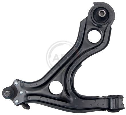 A.B.S. 210417 Suspension arm with ball joint, with rubber mount, Control Arm, Steel, Cone Size: 18 mm