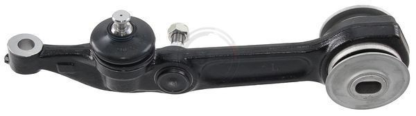 A.B.S. 211226 Suspension arm with rubber mount, without ball joint, Control Arm, Cast Steel, Cone Size: 16,3 mm