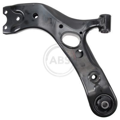 A.B.S. 211262 Suspension arm with rubber mount, without ball joint, Control Arm, Steel, Cone Size: 17,7 mm