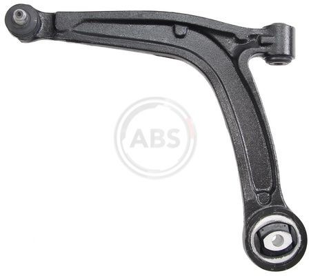 Suspension arm A.B.S. with ball joint, with rubber mount, Control Arm, Cast Steel, Cone Size: 17 mm - 211328