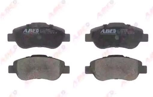 ABE C1F063ABE Brake pad set Front Axle, with acoustic wear warning