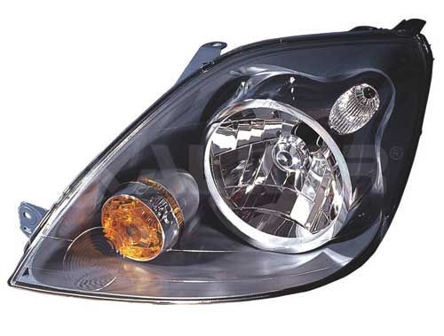 ALKAR 2746387 Headlight Right, P21W, W5W, H4, grey, with electric motor, Housing with black interior