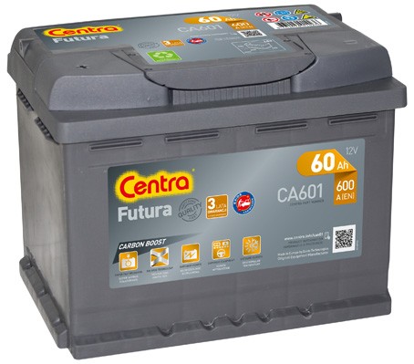 CENTRA Futura CA601 Battery Jeep Wrangler TJ 2.4 143 hp Petrol 2004 price