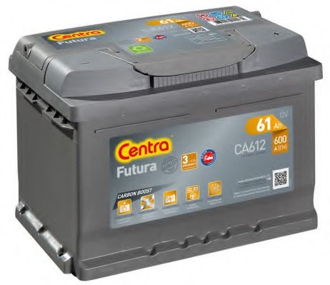 CENTRA Futura CA612 Battery 12V 61Ah 600A B13 Lead-acid battery