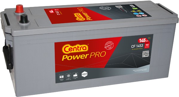 CF1453 CENTRA Car battery IVECO 12V 145Ah 900A B00, B0 Lead-acid battery