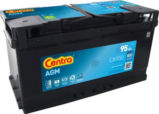 CENTRA CK950 Start-Stop Batería de arranque 12V 95Ah 850A B13