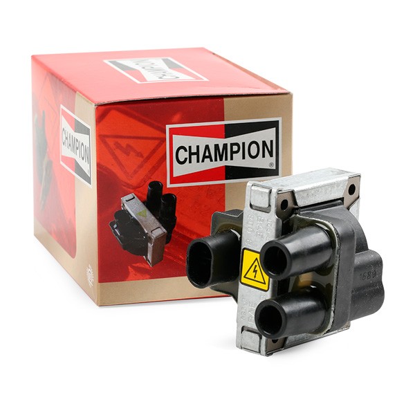 CHAMPION BAE800B/245 Ignition coil 2-pin connector, 12V, DIN, Number of connectors: 2, Connector Type DIN, 9,2 cm